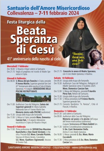 Festa liturgica 2024